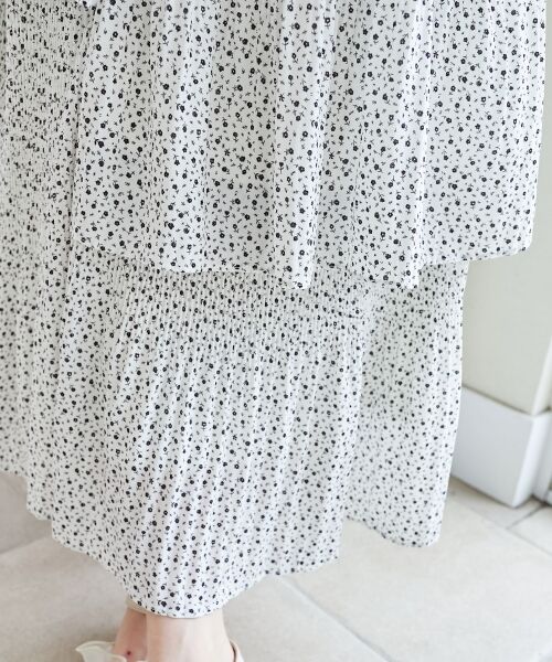 MAJESTIC LEGON / マジェスティックレゴン ロング・マキシ丈スカート | プリーツティアードスカート | 詳細24