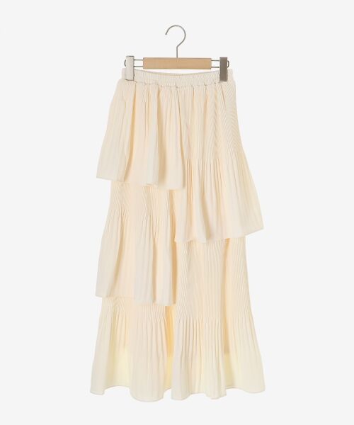 MAJESTIC LEGON / マジェスティックレゴン ロング・マキシ丈スカート | プリーツティアードスカート | 詳細25
