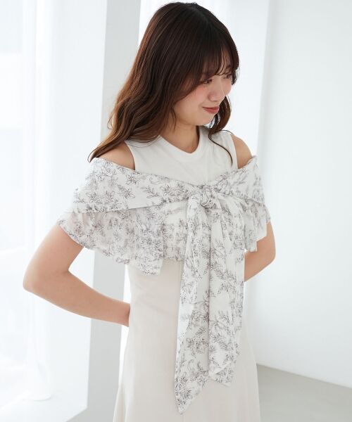 MAJESTIC LEGON / マジェスティックレゴン ロング・マキシ丈ワンピース | ウエストきゅっとリボンワンピース | 詳細8