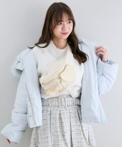 MAJESTIC LEGON / マジェスティックレゴン メッセンジャーバッグ・ウエストポーチ | ハート×フリルウエストポーチ