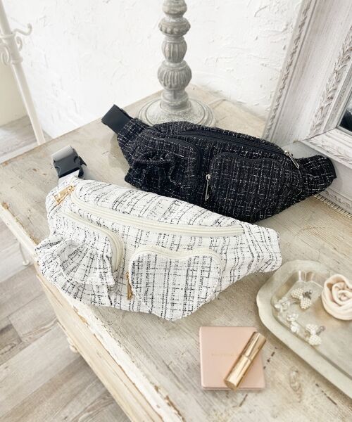 MAJESTIC LEGON / マジェスティックレゴン メッセンジャーバッグ・ウエストポーチ | ハート×フリルウエストポーチ | 詳細1