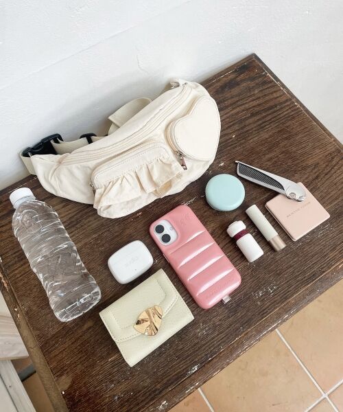 MAJESTIC LEGON / マジェスティックレゴン メッセンジャーバッグ・ウエストポーチ | ハート×フリルウエストポーチ | 詳細11