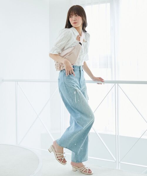 MAJESTIC LEGON / マジェスティックレゴン メッセンジャーバッグ・ウエストポーチ | ハート×フリルウエストポーチ | 詳細20