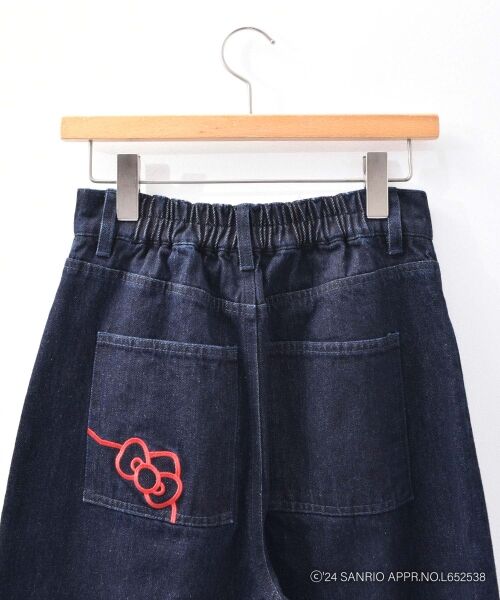 MAJESTIC LEGON / マジェスティックレゴン デニムパンツ | ハローキティ サイドリボンデニム | 詳細20