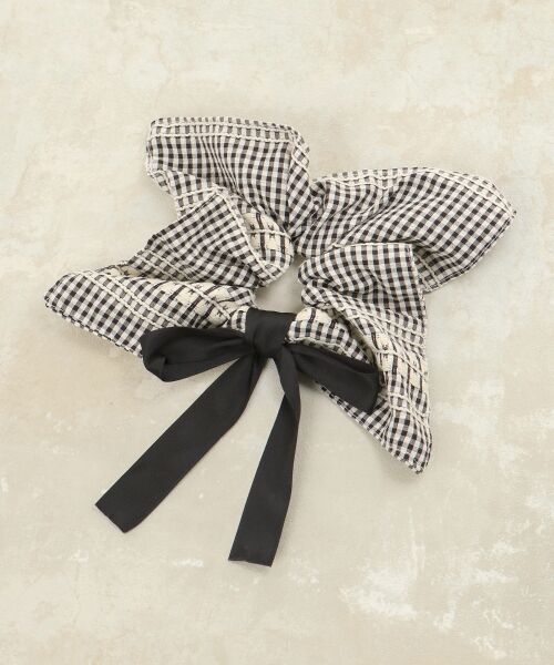 MAJESTIC LEGON / マジェスティックレゴン ヘアゴム・シュシュ | スクエアリボンシュシュ | 詳細2