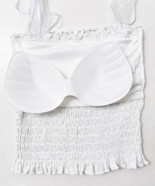 MAJESTIC LEGON / マジェスティックレゴン キャミソール・チューブトップ | カップ付ダブルリボンキャミソール | 詳細23