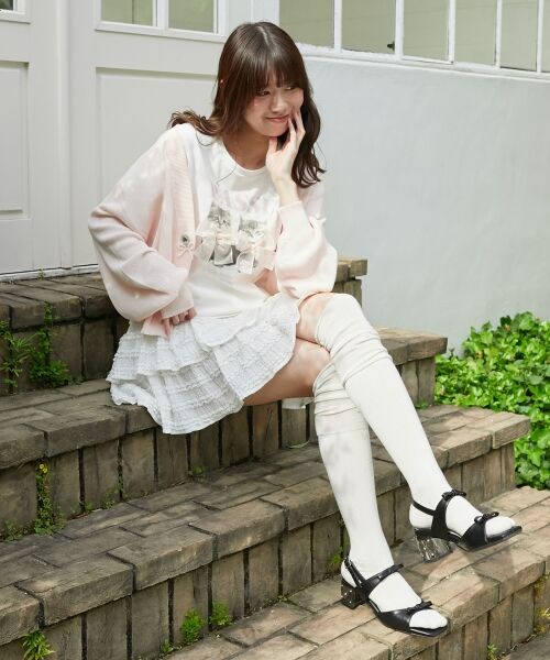 MAJESTIC LEGON / マジェスティックレゴン Tシャツ | リボンネコチャンTシャツ | 詳細2