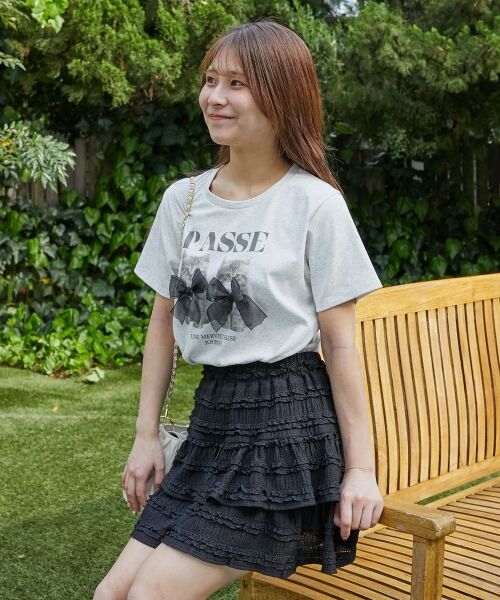 MAJESTIC LEGON / マジェスティックレゴン Tシャツ | リボンネコチャンTシャツ | 詳細23