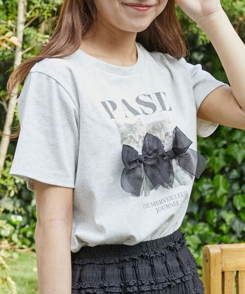 MAJESTIC LEGON / マジェスティックレゴン Tシャツ | リボンネコチャンTシャツ | 詳細25