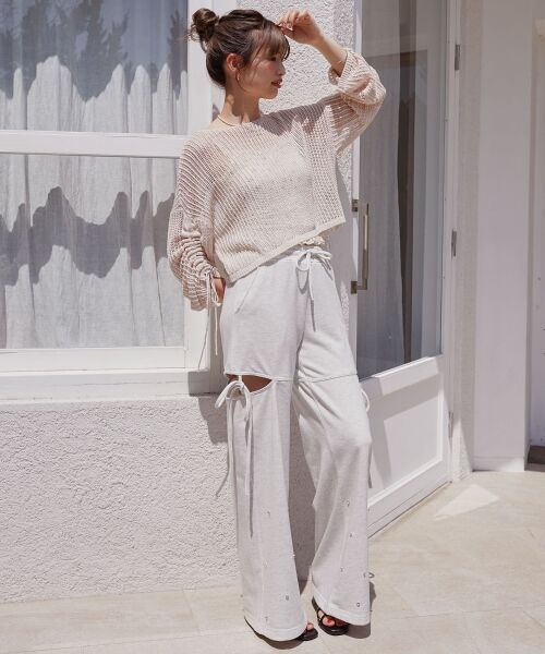 MAJESTIC LEGON / マジェスティックレゴン ニット・セーター | キラキラメッシュニット | 詳細19