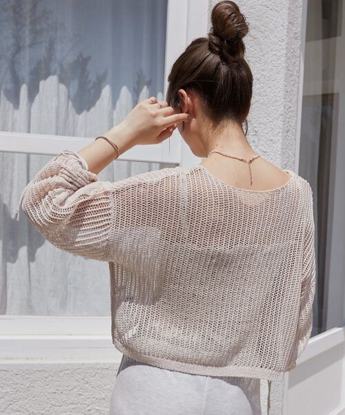 MAJESTIC LEGON / マジェスティックレゴン ニット・セーター | キラキラメッシュニット | 詳細23