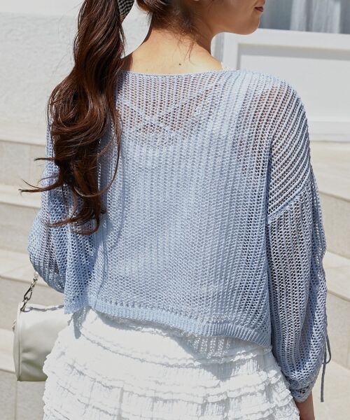 MAJESTIC LEGON / マジェスティックレゴン ニット・セーター | キラキラメッシュニット | 詳細30