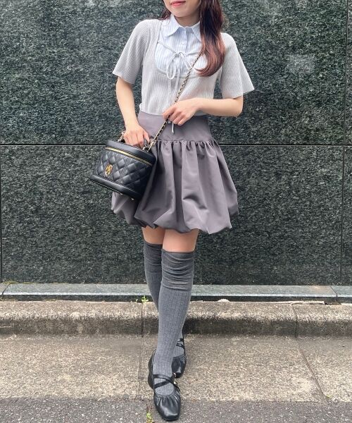 MAJESTIC LEGON / マジェスティックレゴン ニット・セーター | シャツドッキングリブニット | 詳細11