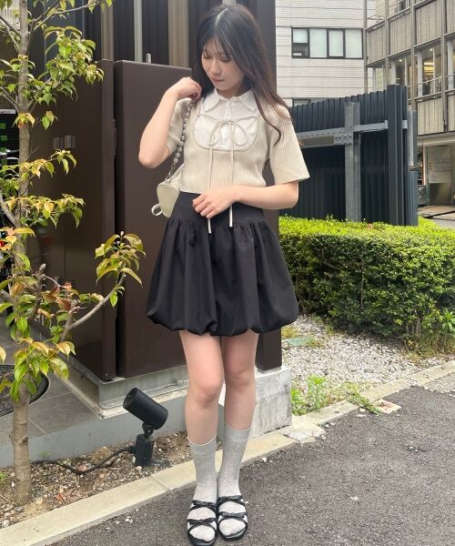 MAJESTIC LEGON / マジェスティックレゴン ニット・セーター | シャツドッキングリブニット | 詳細20