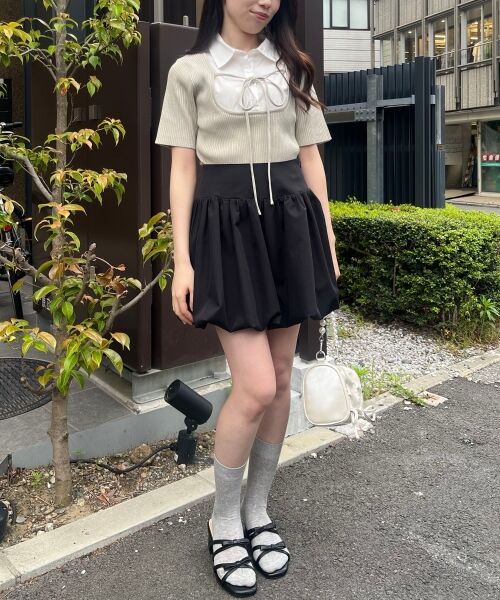 MAJESTIC LEGON / マジェスティックレゴン ニット・セーター | シャツドッキングリブニット | 詳細21