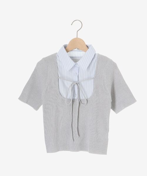 MAJESTIC LEGON / マジェスティックレゴン ニット・セーター | シャツドッキングリブニット | 詳細27