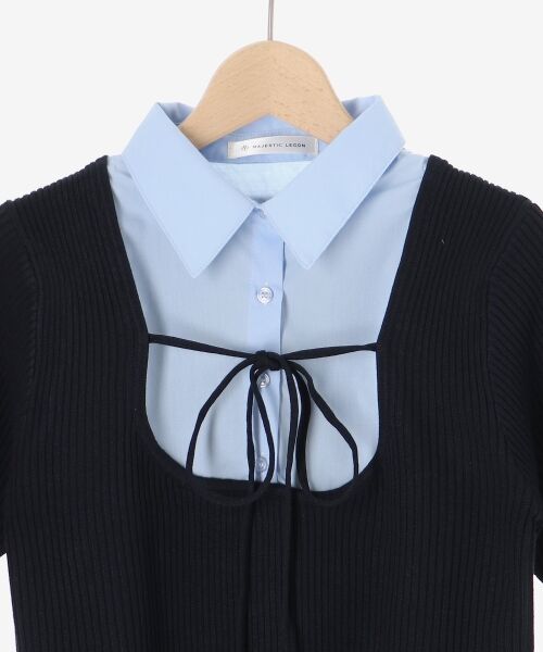 MAJESTIC LEGON / マジェスティックレゴン ニット・セーター | シャツドッキングリブニット | 詳細29
