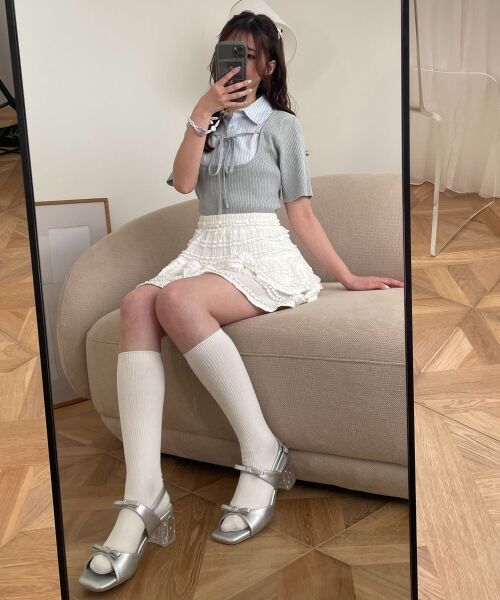 MAJESTIC LEGON / マジェスティックレゴン ニット・セーター | シャツドッキングリブニット | 詳細3