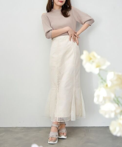 MAJESTIC LEGON / マジェスティックレゴン ニット・セーター | 肩あきラメニット | 詳細12