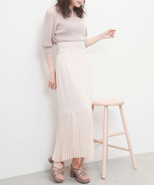 MAJESTIC LEGON / マジェスティックレゴン ニット・セーター | 肩あきラメニット | 詳細15