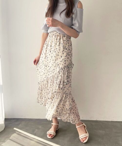 MAJESTIC LEGON / マジェスティックレゴン ニット・セーター | 肩あきラメニット | 詳細23