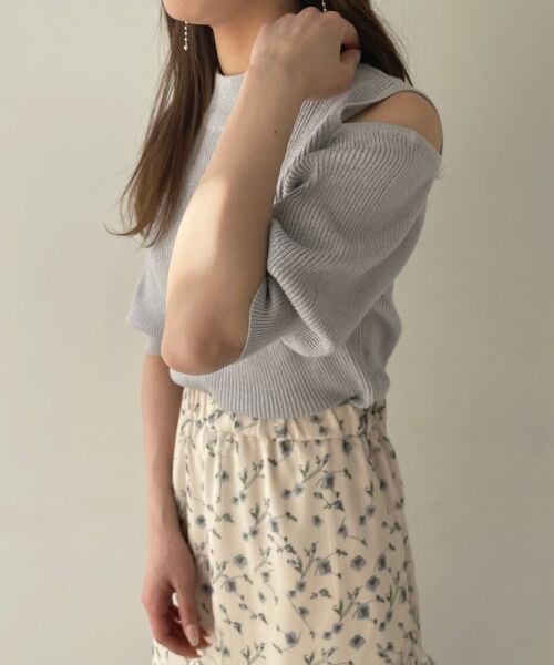 MAJESTIC LEGON / マジェスティックレゴン ニット・セーター | 肩あきラメニット | 詳細26