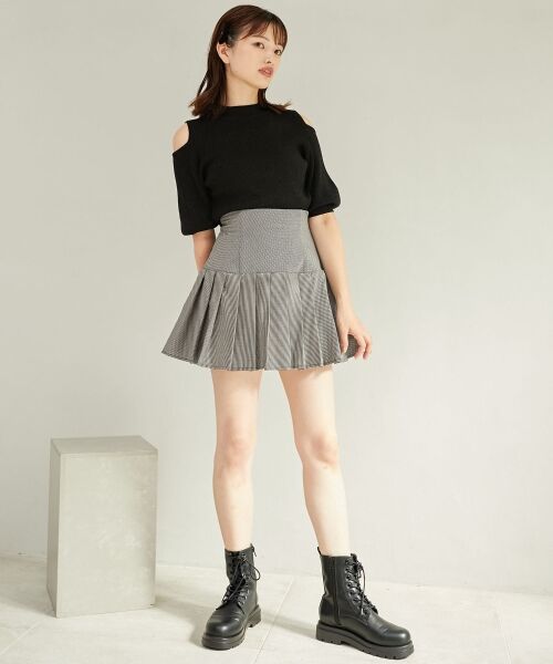 MAJESTIC LEGON / マジェスティックレゴン ニット・セーター | 肩あきラメニット | 詳細28