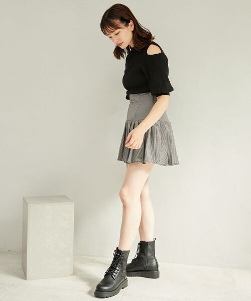 MAJESTIC LEGON / マジェスティックレゴン ニット・セーター | 肩あきラメニット | 詳細29