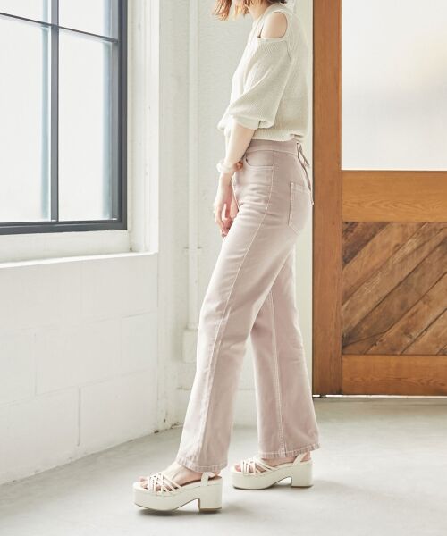 MAJESTIC LEGON / マジェスティックレゴン ニット・セーター | 肩あきラメニット | 詳細6