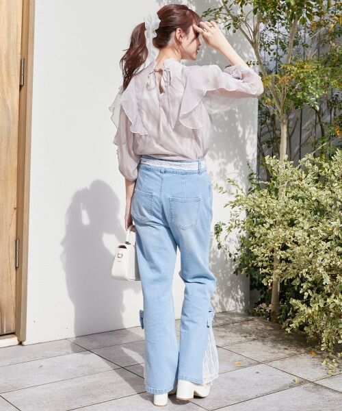 MAJESTIC LEGON / マジェスティックレゴン シャツ・ブラウス | エアリーフリルブラウス | 詳細19