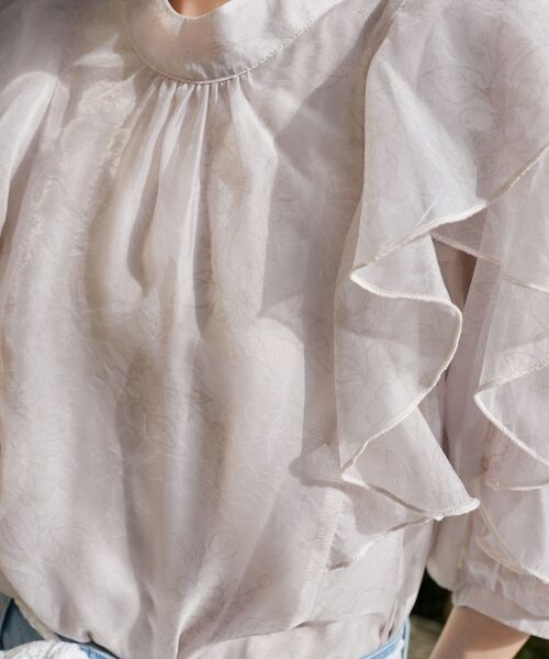 MAJESTIC LEGON / マジェスティックレゴン シャツ・ブラウス | エアリーフリルブラウス | 詳細24