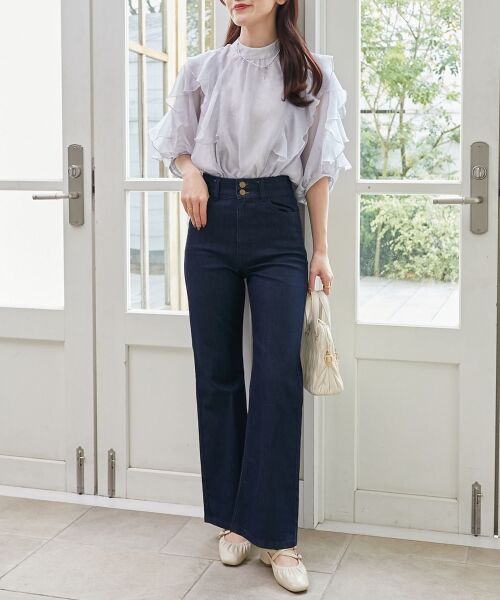 MAJESTIC LEGON / マジェスティックレゴン シャツ・ブラウス | エアリーフリルブラウス | 詳細25