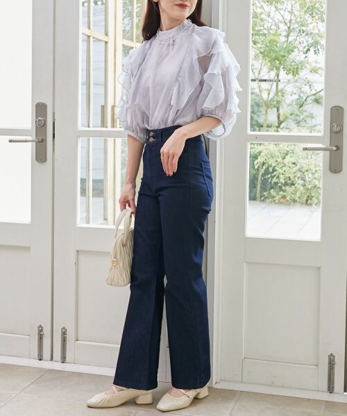 MAJESTIC LEGON / マジェスティックレゴン シャツ・ブラウス | エアリーフリルブラウス | 詳細26