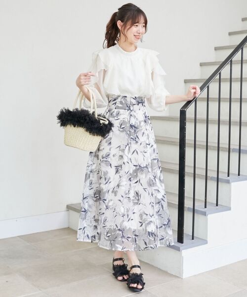 MAJESTIC LEGON / マジェスティックレゴン シャツ・ブラウス | エアリーフリルブラウス | 詳細3