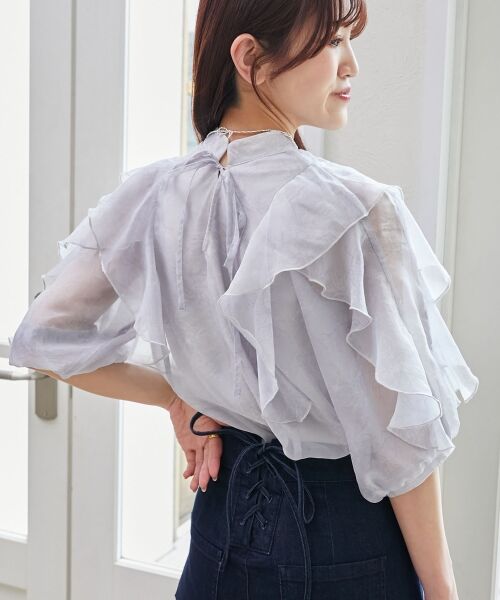 MAJESTIC LEGON / マジェスティックレゴン シャツ・ブラウス | エアリーフリルブラウス | 詳細30
