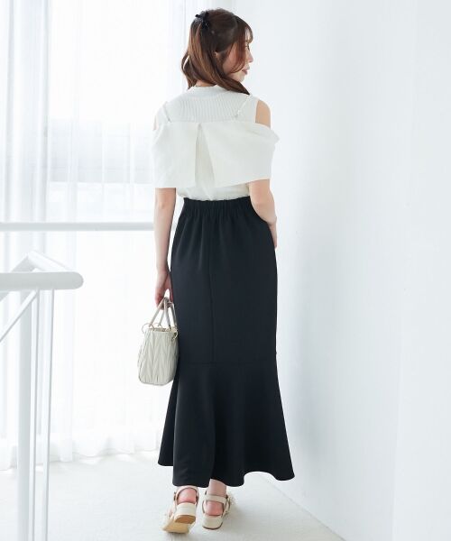 MAJESTIC LEGON / マジェスティックレゴン ロング・マキシ丈スカート | ◎ベーシックマーメイドスカート | 詳細3