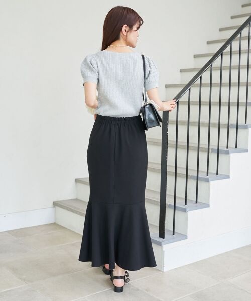 MAJESTIC LEGON / マジェスティックレゴン ロング・マキシ丈スカート | ◎ベーシックマーメイドスカート | 詳細6