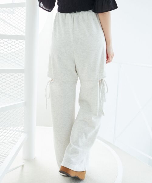 MAJESTIC LEGON / マジェスティックレゴン その他パンツ | スリットビジュースウェットパンツ | 詳細6