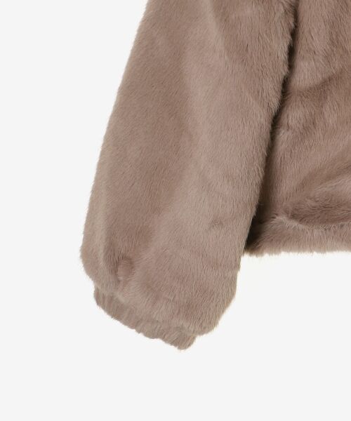 MAJESTIC LEGON / マジェスティックレゴン ブルゾン | ジップデザインファーブルゾン | 詳細28