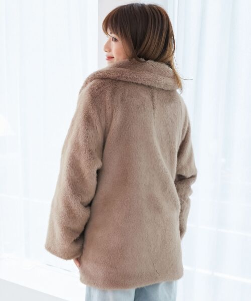 MAJESTIC LEGON / マジェスティックレゴン ブルゾン | ビットデザインファーブルゾン | 詳細13