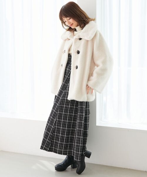 MAJESTIC LEGON / マジェスティックレゴン ブルゾン | ビットデザインファーブルゾン | 詳細2