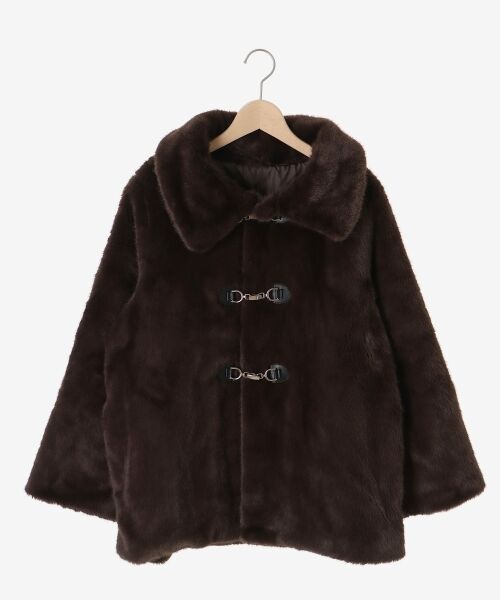 MAJESTIC LEGON / マジェスティックレゴン ブルゾン | ビットデザインファーブルゾン | 詳細23