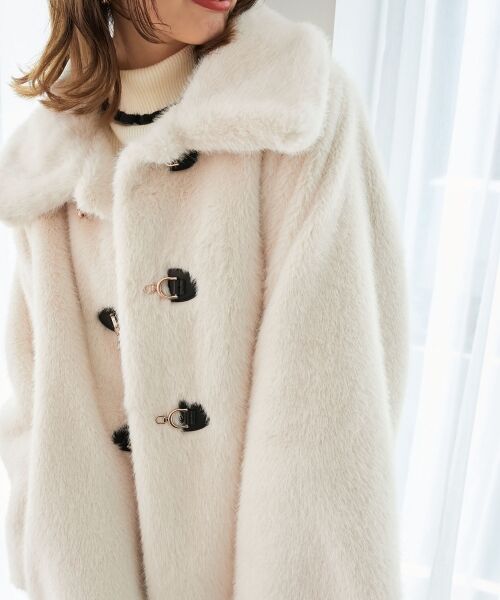 MAJESTIC LEGON / マジェスティックレゴン ブルゾン | ビットデザインファーブルゾン | 詳細7