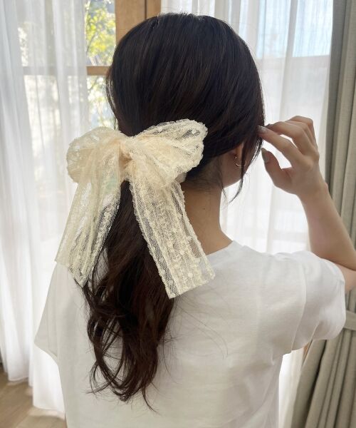 MAJESTIC LEGON / マジェスティックレゴン ヘアゴム・シュシュ | エアリーリボンシュシュ | 詳細1