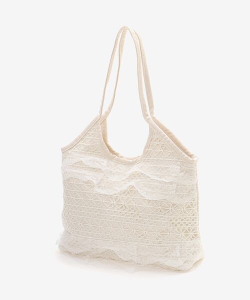 MAJESTIC LEGON / マジェスティックレゴン トートバッグ | レースフリルバッグ | 詳細3