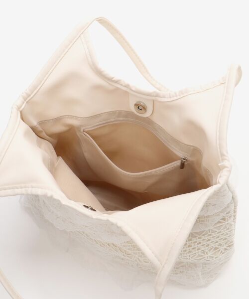 MAJESTIC LEGON / マジェスティックレゴン トートバッグ | レースフリルバッグ | 詳細8