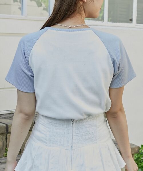 MAJESTIC LEGON / マジェスティックレゴン Tシャツ | ラグランネコチャンTシャツ | 詳細17