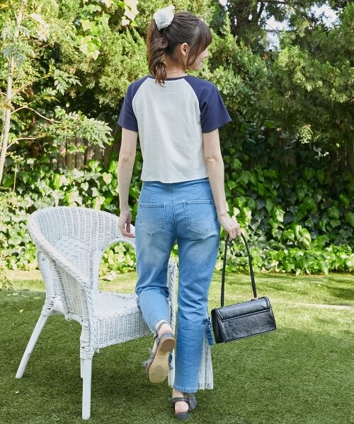 MAJESTIC LEGON / マジェスティックレゴン Tシャツ | ラグランネコチャンTシャツ | 詳細22