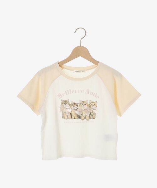 MAJESTIC LEGON / マジェスティックレゴン Tシャツ | ラグランネコチャンTシャツ | 詳細29