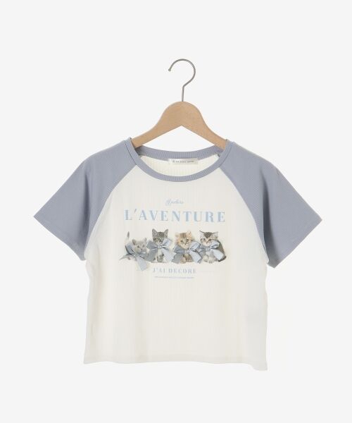 MAJESTIC LEGON / マジェスティックレゴン Tシャツ | ラグランネコチャンTシャツ | 詳細30